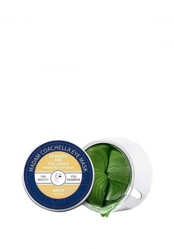 قناع مرطب تحت العين بالكولاجين والاعشاب البحرية من مدام كوتشيلا Madam Coachella Eye Mask Treatment with Collagen & Seaweed