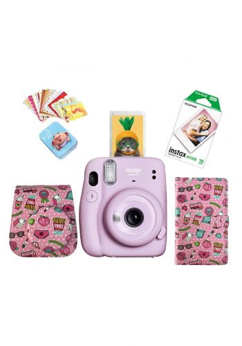 كاميرا فورية ميني 11 مع هدايا من فوجي فيلم Fujifilm Instax Mini 11 Camera