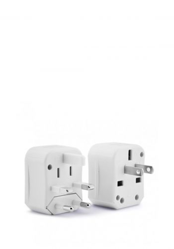 MOXOM White 6A Magic Cube Universal Travelling Plug مقبس متعدد المنافذ من موكسوم