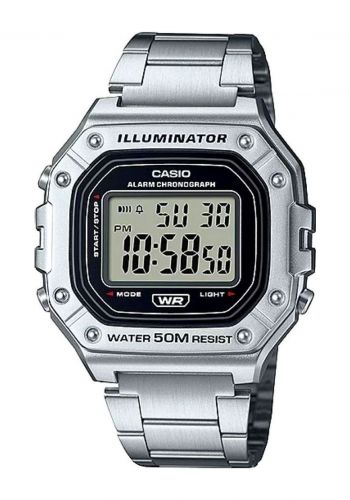 ساعة رجالية باللون الفضي من كاسيو Casio Men's Watch