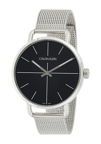 ساعة للرجال بسوار فولاذي من كالفن كلاين Calvin Klein Men's Watch 