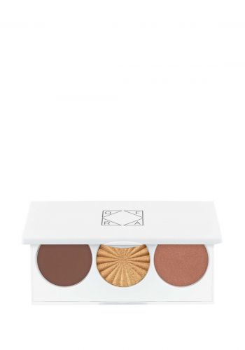 باليت برونز و هايلايتر 10 غرام من اوفرا  Ofra Face It Midi Palette MEDIUM