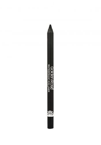 قلم تحديد العيون مقاوم للماء  2.5 غم لون اسود من جولدن روز  Golden Rose Waterproof Eyeliner Longwear & Soft Ultra Black