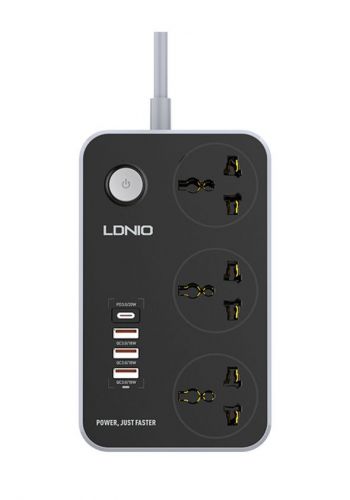 موصل كهربائي وشاحن من لدنيو - Ldnio SC3412 Socket