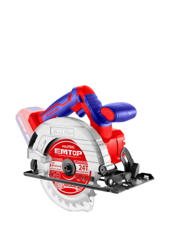 منشار دائري لاسلكي 20فولت 165 ملم من أمتوب Emtop ELCS201650 Circular saw