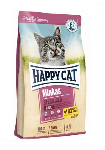 اكل جاف للقطط المعقمة 10 كيلو من منكاس  Minkas dry food cat