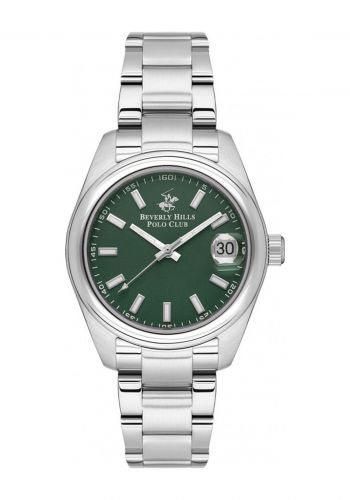 ساعة يد نسائية باللون الفضي من بيفرلي هيلز بولو كلوب Beverly Hills Polo Club BP3597X.370 Women's Wrist Watch