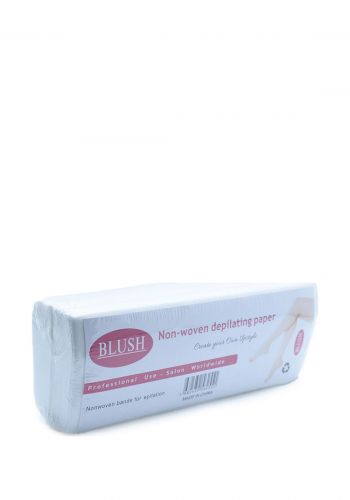 شرائح ازالة الشعر عدد 100 من بلش Blush Non-woven depilating paper