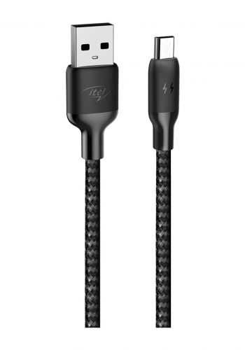 كيبل نقل البيانات 1 متر Itel (4565) ICD-M22N USB-A To Micro Data Cable 