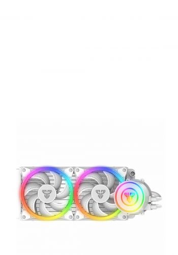 Fantech Lc240 Polar Edition ARGB Illumination Liquid Cooling  - White  مبرد معالج من فانتيك