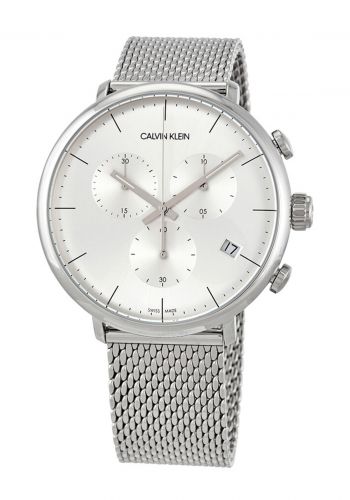 ساعة لكلا الجنسين بسوار فولاذي فضي اللون من كالفن كلاين Calvin Klein K8M27126 Unisex Watch  
 