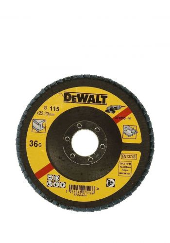 قرص سنفرة 115 * 22.23 ملم من ديوالت Dewalt DT3294-QZ Flap Disc 