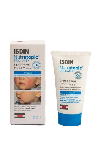 كريم نوتراتوبيك للبشرة من إسدين 50 مل ISDIN Nutratopic Pro-Amp Facial Cream