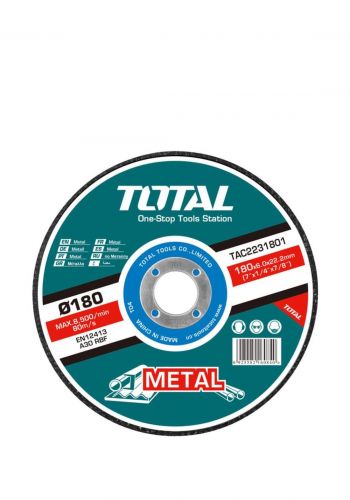 قرص جلخ المعادن بقطر 180 ملم من توتال  Total TAC2231801 Grinding Disc For Metal