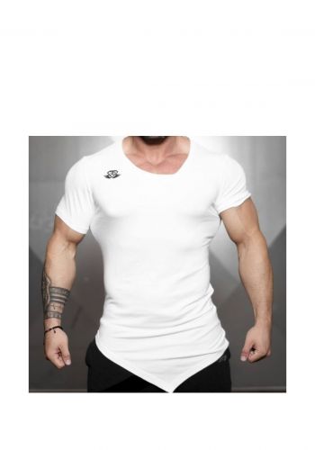 تيشيرت رياضي للرجال ابيض اللون من بدي انجنيرز Body Engineers Prometheus 4.0 Men Tshirt
