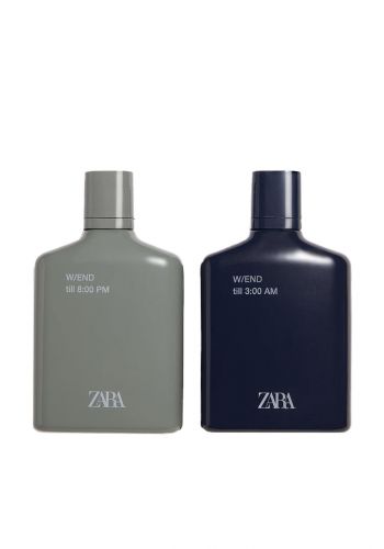 سيت عطر رجالي قطعتين 100 مل من زارا Zara W/END Till 8:00 Pm  & W/END Till 3:00 Am Eau De Toilette    
