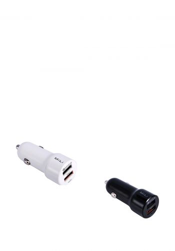 Mili HC-C30 Smart Pro Car Charger for Mobile Phones شاحن موبايل للسيارة من ميلي