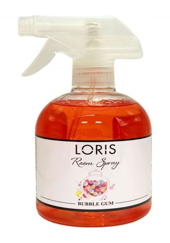 بخاخ معطر جو برائحة العلكة  500 مل من لوريس Loris Room Spray Bubble Gum