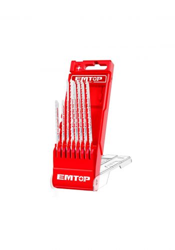 سيت شفرات منشار كهربائي 8 قطع من إيمتوب Emtop EJSB80801 Electric Saw Blades Set
