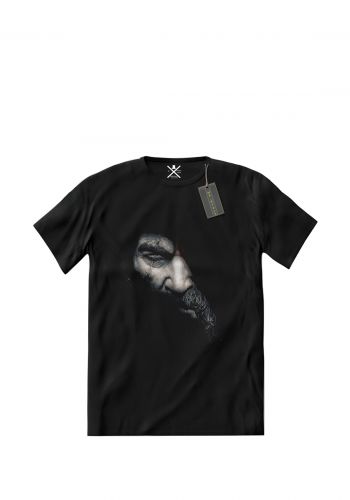 تيشيرت رجالي اسود اللون من مستر بلاك Mr Black Men's T-shirt