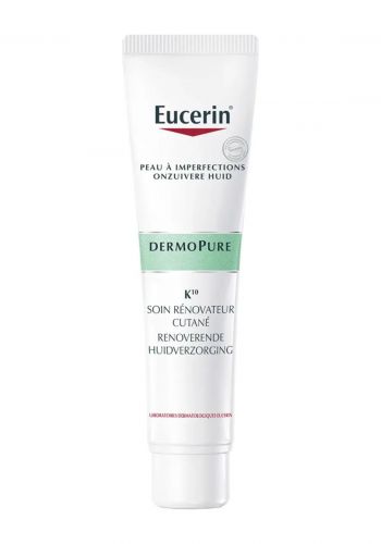 كريم تجديد البشرة للبشرة الدهنية 40 مل من يوسيرين Eucerin  Dermopure K10 Soin Renovateur