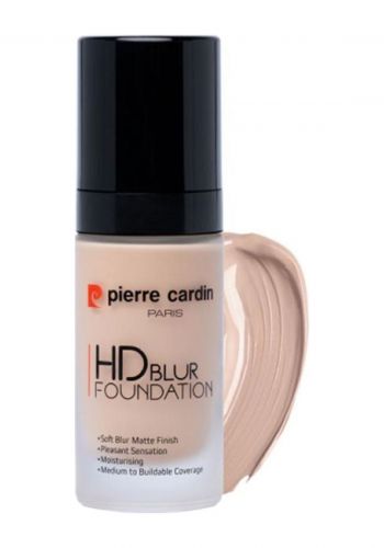 كريم أساس بدرجة لون 307 30 مل من بيير كاردين  Pierre Cardin Paris Hd Blur Foundation 307 Light