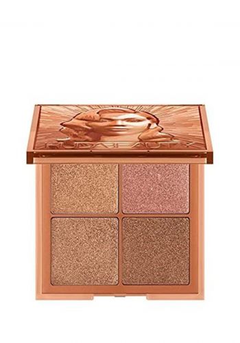 باليت هايلايتر 4 الوان من هدى بيوتي Huda Beauty Eyeshdow- Rich Glow Obsession