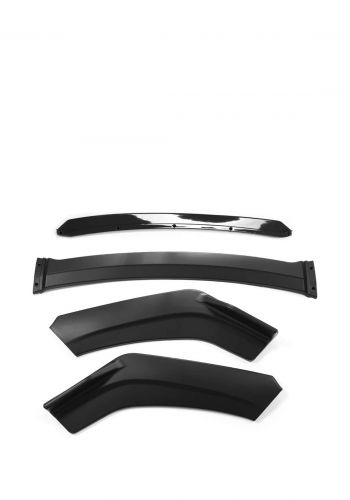 ملحق حماية امامي (دعامية) 3 قطع لسيارة هونداي النترا 2020 Front Bumper Lip Auto Chin Spoiler ABS Fit for Toyota Elantra 2020 Infiniti Splitter Trim Protection Spoiler Air Dam Black 3PCS
