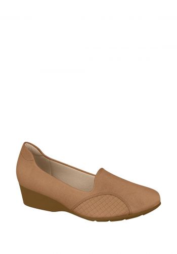 حذاء كعب عالي طبي نسائي 3.5 سم باللون البني من موداري  Modare Flat Shoes