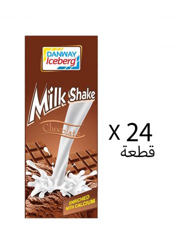 مخفوق حليب بالشوكولاتة  24 * 180 مل من ايس بيرك  Iceberg Milk Shake Chocolate