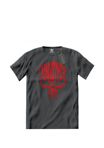 تيشيرت رجالي رصاصي اللون من مستر بلاك Mr Black Men's T-shirt