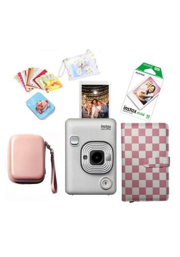 كاميرا فورية ميني لايبلاي مع هدايا من فوجي فيلم Fujifilm Instax Mini liplay Camera