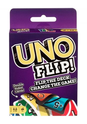 لعبة بطاقات اونو فليب 112 بطاقة Uno Flip! Card Game