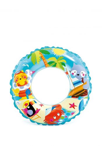 طوق سباحة  قابل للنفخ 61 سم من انتيكس Intex 59242 Inflatable Donut Baby Swim Rings
