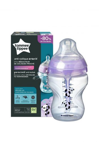 رضاعة اطفال بلاستيكية 260 مل من تومي Tommee Tippee Anti Colic New Born Baby Feeding Bottle 0+m
