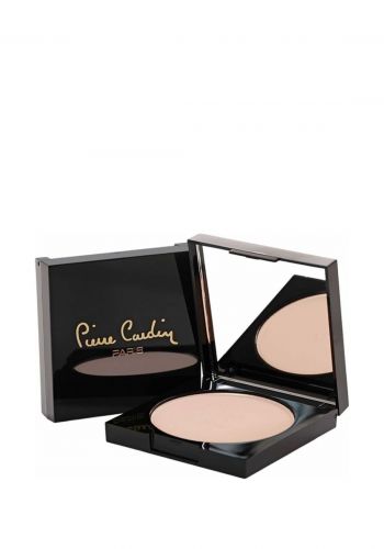 باودر وجه 12 غم درجة 655 من بيير كاردن Pierre Cardin Porcelain Edition Compact Powder - Golden Ivory 655