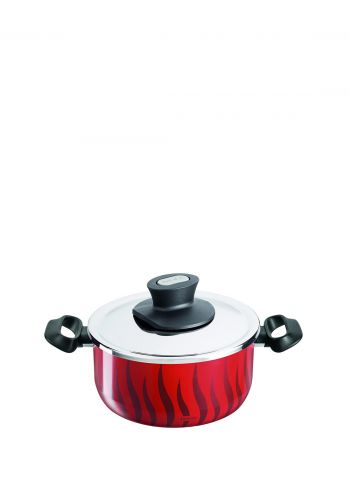 قدر للطهي 22 سم من تيفال  Tefal-P&P Alu Ns Ptfe New G6 Tempo Flame - Dutch Oven 22 + Ss