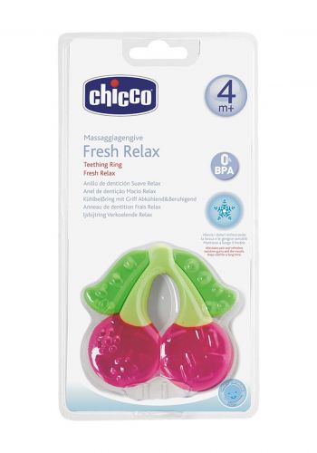 Chicco Teether عضاضة سيليكون لعمر 4+ اشهر من جيكو