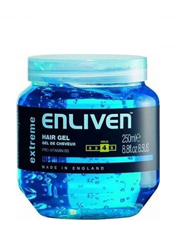 جل مثبت للشعر لون ازرق 250 مل من اينليفن Enliven Hair Gel Extreme  
