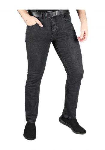 بنطلون جينز رصاصي غامق اللون من ماركة هيلفيتر دينم Hillfighter Denim