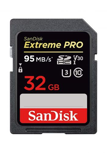 SanDisk SDSDXXG-032G-ANCIN 32G Extreme Pro Memory Card بطاقة ذاكرة من ساندسك
