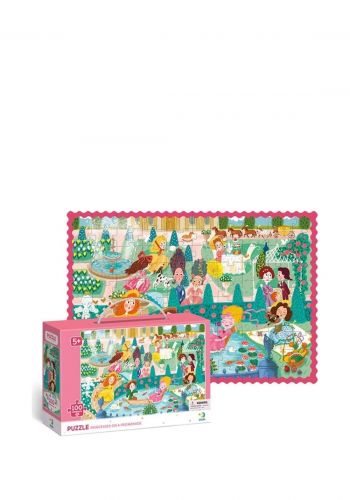 لعبة بازل للاطفال بتصميم الاميرات  100 قطعة من دودو  Dodo Puzzle Princesses On A Promenade