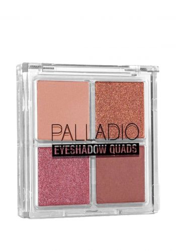 باليت ظلال العيون رقم 9  4.1  غرام  من بالاديو Palladio Bollerina Eye Shadow Quads Gossip Girl 09