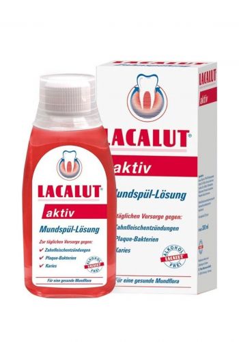غسول الفم  300 مل من لاكالوت Lacalut Active Mouthwash