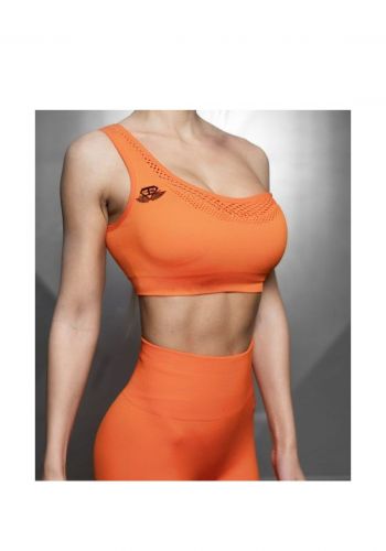 حمالة صدر رياضية للنساء برتقالية اللون من بدي انجنيرز Body Engineers Sports Bra   