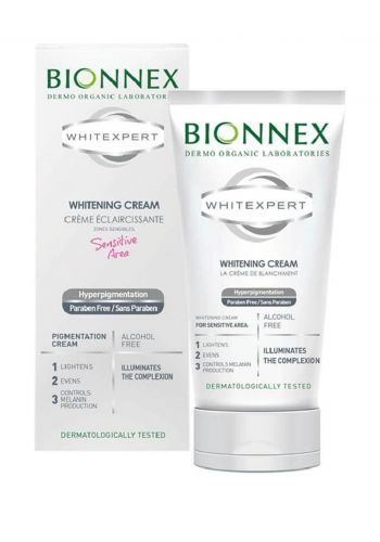 كريم لتفتيح المناطق  الحساسة وايت اكسبيرت 50 مل من بايونكس Bionnex White Expert Anti-Pigment Cream Sensetive Area