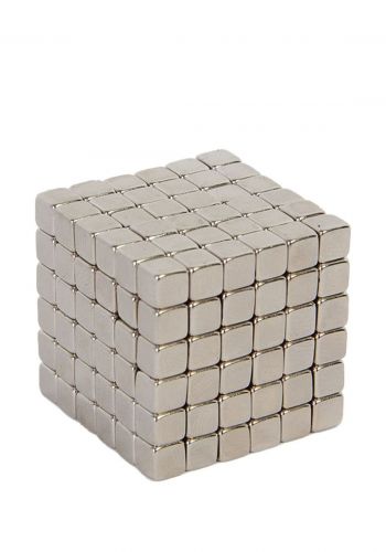 لعبة مكعبات مغناطيسية باللون فضي 216 قطعة Magnetic Cubes 