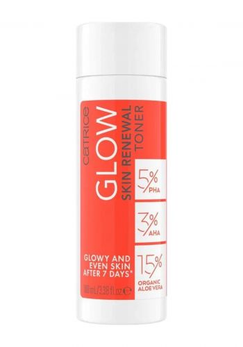 تونر مقشر للبشرة 100 مل من  كاتريس  Catrice Glow Skin Renewal Toner