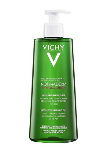 جل منظف للبشرة الدهنية 400 مل من فيشي  Vichy Normaderm Phytosolution Intensive Purifying Gel 