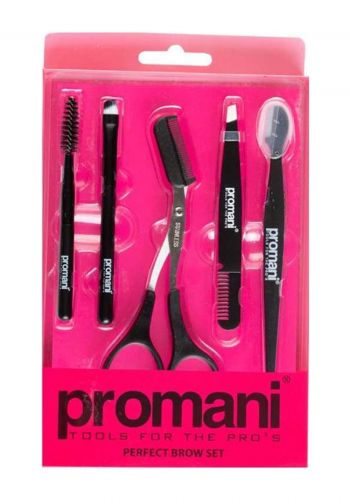 مجموعة العناية بالحواجب 5 قطع من بروماني Promani Perfect Eyebrow Care Set 